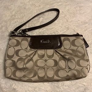 Coach wristlet